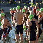 Transvorarlberg Triathlon Start mit Schwimmen in Bregenz