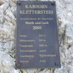 Karhorn Klettersteig
