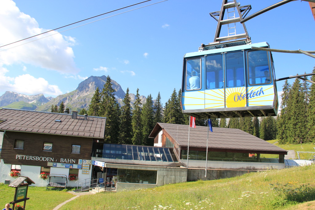 Oberlech Petersboden Bahn