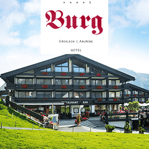 Burg Hotel in Oberlech am Arlberg