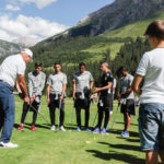 Fussballclub Austria Lustenau in Lech am Arlberg im Trainingslager 2017