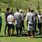 Fussballclub Austria Lustenau in Lech am Arlberg im Trainingslager 2017