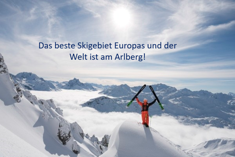 Skigebiet Arlberg, bestes in Europa 2018