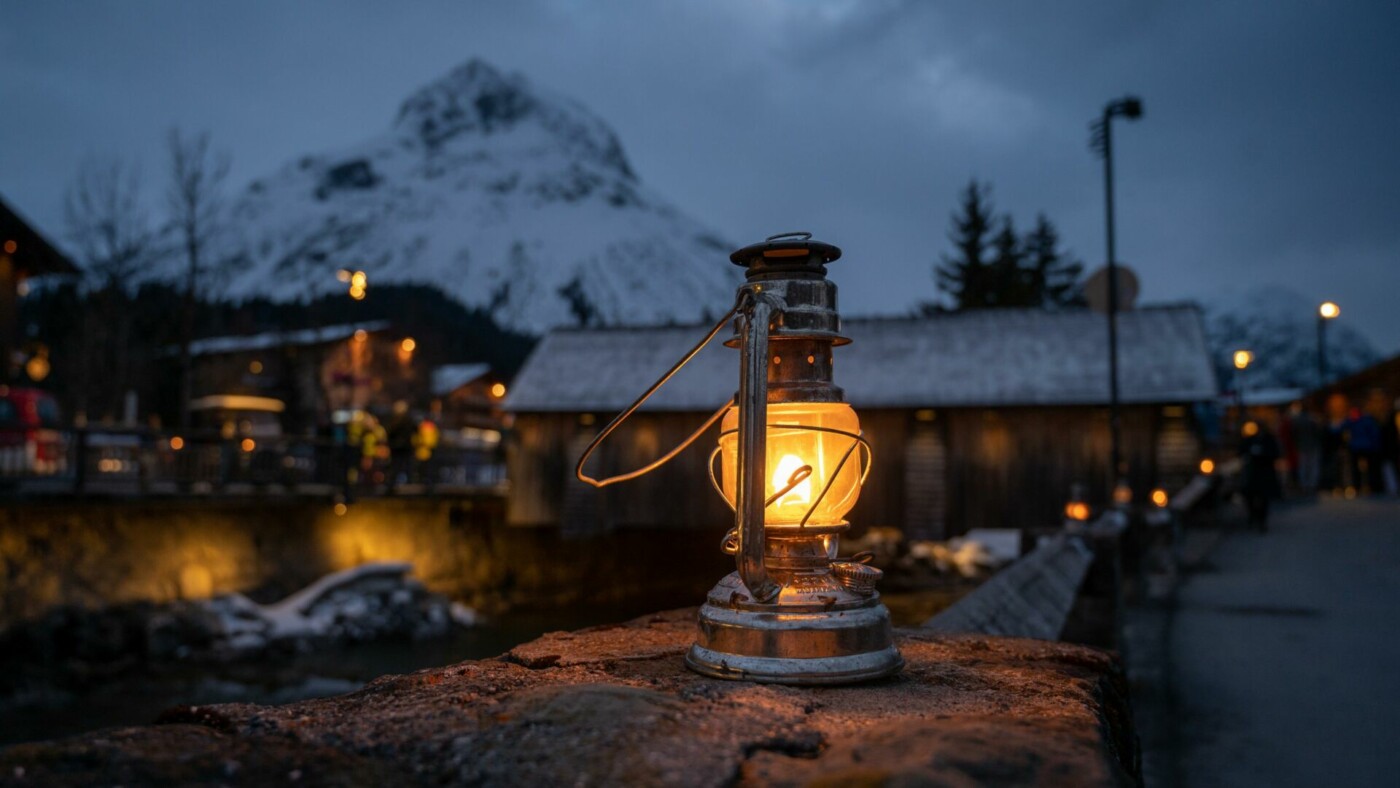 Laternenwanderung Lech